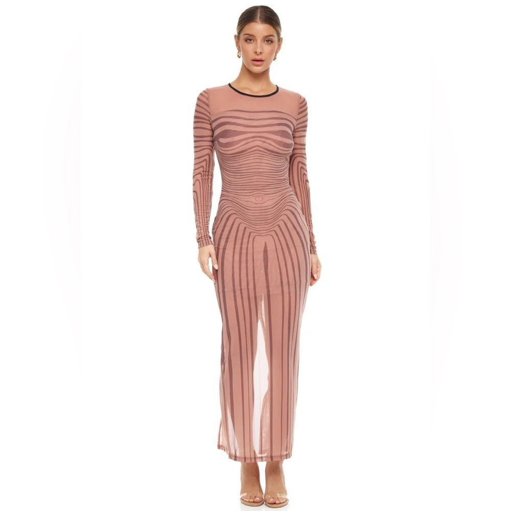 YG COLLECTION KIM MESH DRESS